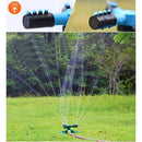 12 Holes Garden Sprinkler Adjustable Angle Rotatable