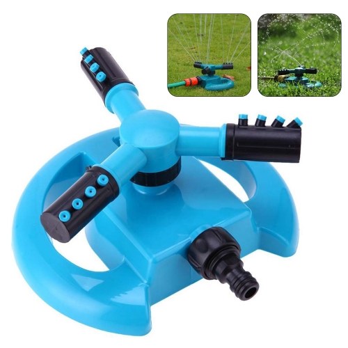 12 Holes Garden Sprinkler Adjustable Angle Rotatable