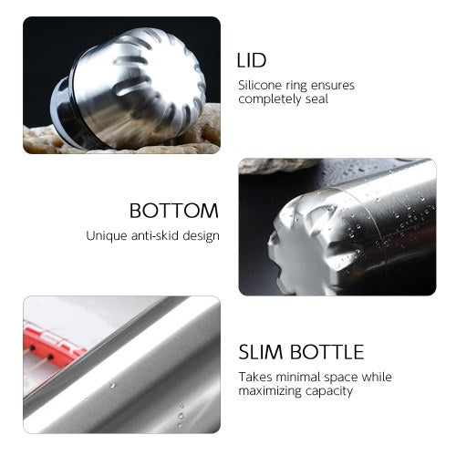 500ml Stainless Steel Vacuum Insulated Double Walled Water Bottle