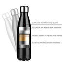 500ml Stainless Steel Vacuum Insulated Double Walled Water Bottle