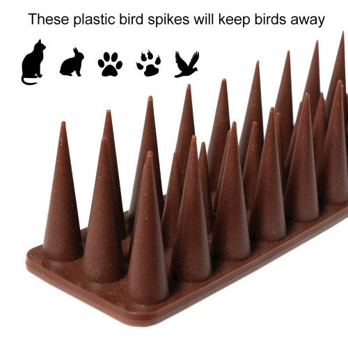 Bird Spikes, 43CM Defender Spikes Squirrel Small Birds Pigeons Repellent Spikes