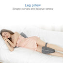 Memory Cotton Leg Pillow Knee Pillow Foam Sleeping Pillow Leg Positioner Knee Support Cushion Slow Rebound Pillow for Legs and Knees