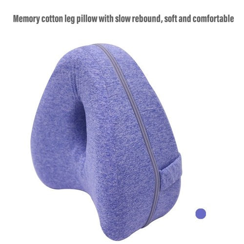 Memory Cotton Leg Pillow Knee Pillow Foam Sleeping Pillow Leg Positioner Knee Support Cushion Slow Rebound Pillow for Legs and Knees