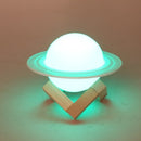 5 Inch 16 Colors LED Night Light 3D Printing Saturn Rechargeable Lamp