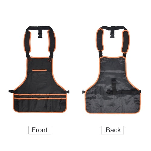 Garden Tool Apron Adjustable Waist Tool Apron