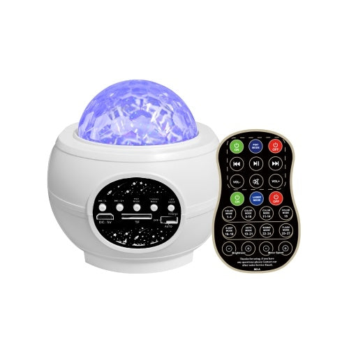 Star Projector Night Light 32 Color Effect with BT Music Player