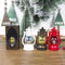 Warm Light Storm Lantern Christmas Pattern Small Led Lamp Decoration Xmas Pendant