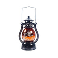 Warm Light Storm Lantern Halloween Pattern Small Led Lamp Decoration Halloween Pendant