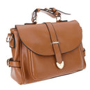 Fashion Retro Women's Messenger Bag Totes Satchel Shoulder Bag Handbag Baguette Brown