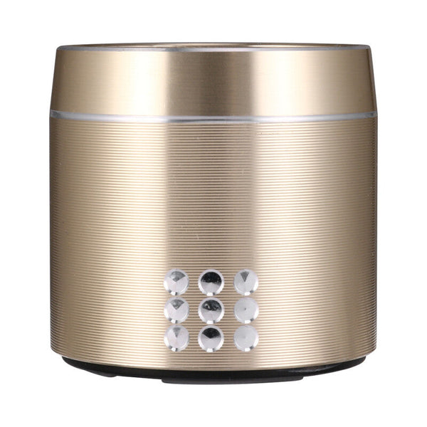 HIFI Rechargeable Portable Mini Bluetooth Speaker - Gold