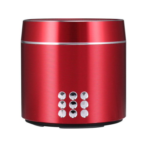 HIFI Rechargeable Portable Mini Bluetooth Speaker - Red