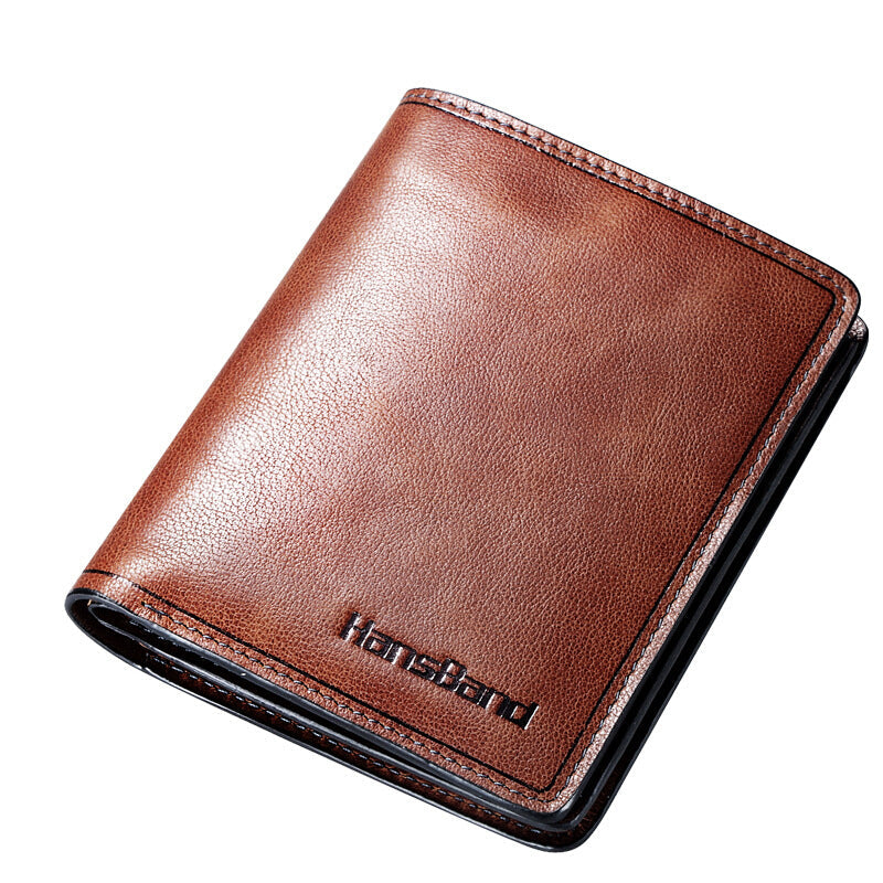 Hansbrand Genuine Leather Wallet - Brown