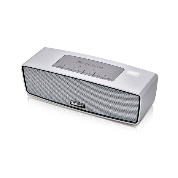 Henhaoro Premium Mini Bluetooth Speaker - Silver