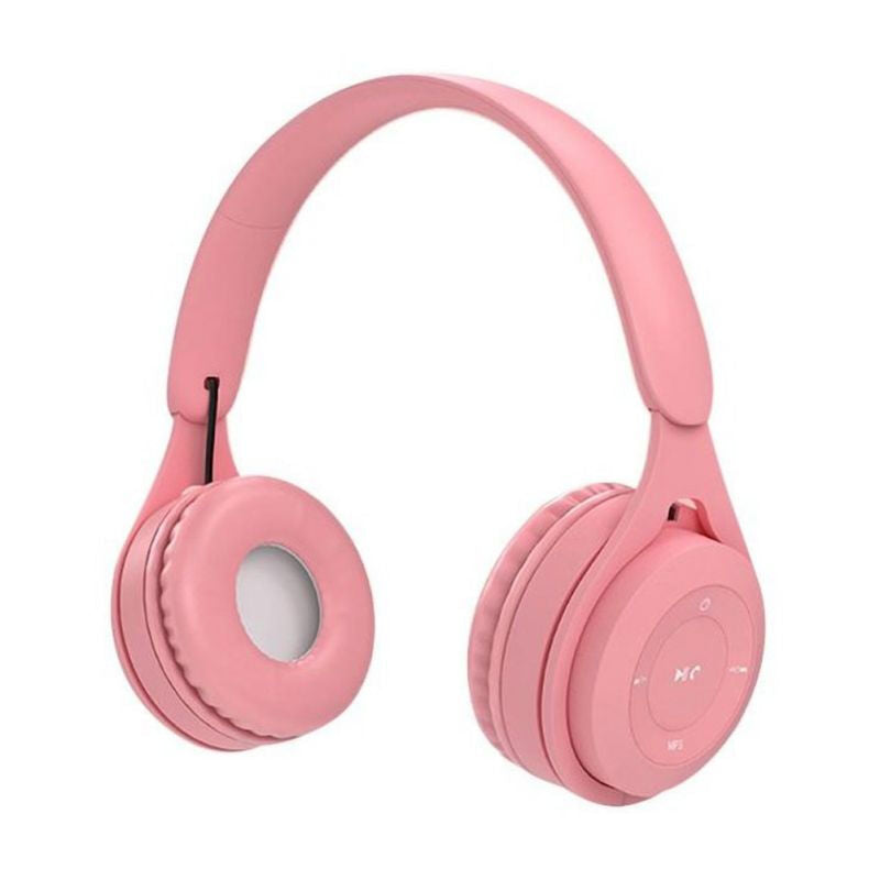 Hifi Premium Wireless Bluetooth Headphones - Pink