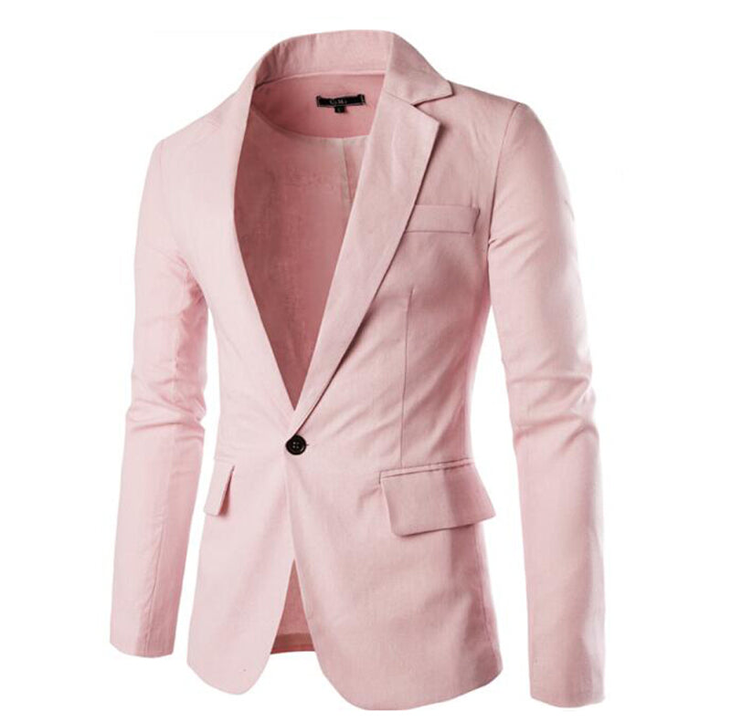 High Quality England Stylish Men Casual Jacket - Pink