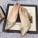 Hoof Heels Pumps - Gold