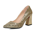 Hoof Heels Pumps - Gold