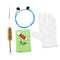 Brasswind Instrument Trumpet Trombone Tuba Horn Cleaning Set Kit Tool with Cleaning Cloth Brush Gloves