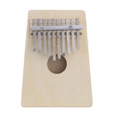 10 Key Mbira Finger Thumb Music Piano Hollow Pine Education Toy Musical Instrument for Music Lover and   Beginner