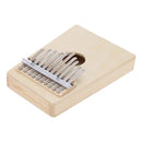 10 Key Mbira Finger Thumb Music Piano Hollow Pine Education Toy Musical Instrument for Music Lover and   Beginner