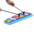 13 Bar Kid's Glockenspiel Xylophone Colorful Note of Educational Percussion Instrument Rhythm Toy for Baby Toddler Children