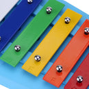 13 Bar Kid's Glockenspiel Xylophone Colorful Note of Educational Percussion Instrument Rhythm Toy for Baby Toddler Children