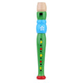 Wooden Piccolo Flute Sound Musical Instrument Early Education Toy Gift for Baby Kid Child