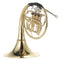 ammoon French Horn B/Bb Flat 3 Key Brass Gold Lacquer Single-Row Split Wind Instrument