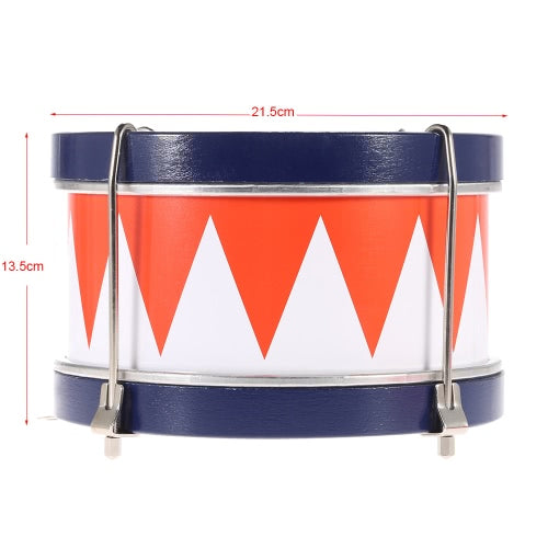 Colorful Children Kids Toddler Drum Musical Toy Percussion Instrument with Drum Sticks Strap