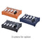 Professional Mini Pocket 4-Channel mono Stereo Audio DJ Sound Mixer USB Powered BT Connecting Mobile Phone Orange