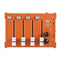 Professional Mini Pocket 4-Channel mono Stereo Audio DJ Sound Mixer USB Powered BT Connecting Mobile Phone Orange