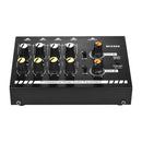 Compact Size 8-Channels Mono/Stereo Audio Sound Line Mixer with Power Adapter