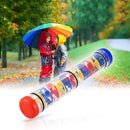 Colorful 12" Rainmaker Rain Stick Musical Instrument Toy for Toddler Kids Games KTV Party