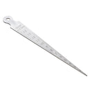 Taper Welding Gauge Gage 1-15mm Stainless Steel Luthier Tool