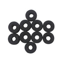 10pcs Cymbal Stand Felt Washer Pad Replacement Round Soft Black for Drum Set Cymbals