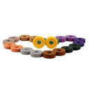 20pcs Colorful Cymbal Stand Felt Washer Pad Replacement Round Soft for Drum Set Cymbals (Random Color Delivery)