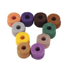 20pcs Colorful Cymbal Stand Felt Washer Pad Replacement Round Soft for Drum Set Cymbals (Random Color Delivery)