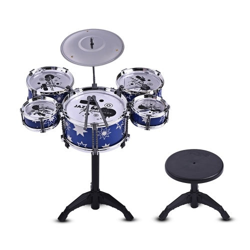 Children Kids Jazz Drum Set Kit Musical Educational Instrument Toy