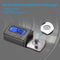 Mini Turntable Phono LP Stylus Force Scale Gauge ±0.01g Accuracy LCD Display with One 5g Weight Storage Bag