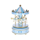 Merry-Go-Round Carousel Music Box Classical Melody Birthday Christmas Festival Musical Gift for Children Kids