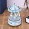 Merry-Go-Round Carousel Music Box Classical Melody Birthday Christmas Festival Musical Gift for Children Kids