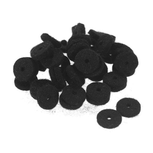 50pcs Guitar Strap Felt Button Washers