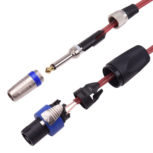 1/4 Inch Audio Connecting Cord to NL4FC Male to Male Connector