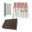 Stainless Steel Guitar Fret Polishing File Kit