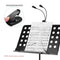 Musical Instrument Accessory Clip On Reading Light Music Stand Lamp