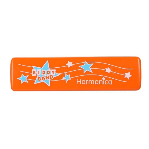 16-Hole Harmonica Mouth Organ Puzzle Instrument Early Education Toy for Children Kids