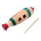 Wooden Guiro Fish-Shaped Colorful Kid Children Musical Toy Percussion Instrument