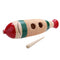 Wooden Guiro Fish-Shaped Colorful Kid Children Musical Toy Percussion Instrument