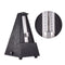 ammoon Universal Pyramid Mechanical Metronome ABS Material for Guitar Violin Piano Bass Musical Instrument Practice Tool for Beginners