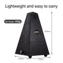 ammoon Universal Pyramid Mechanical Metronome ABS Material for Guitar Violin Piano Bass Musical Instrument Practice Tool for Beginners